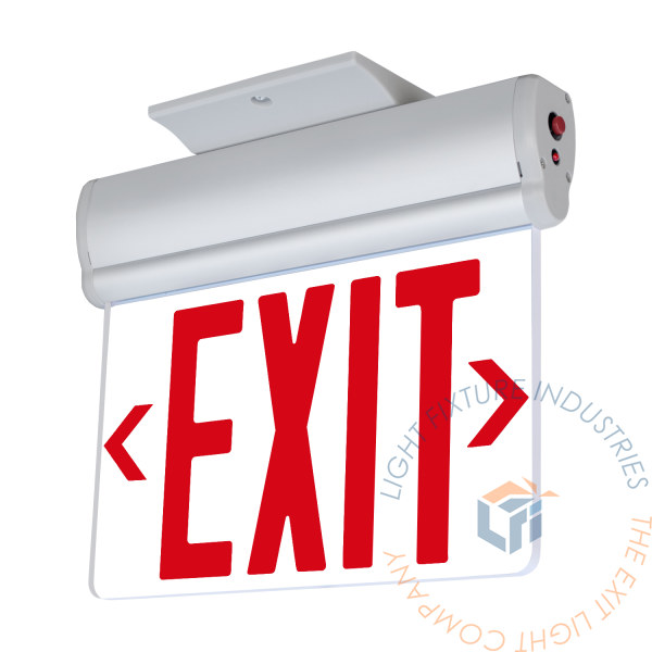 Exit Sign | RT Series Edge Lit Red [ELRT-R]