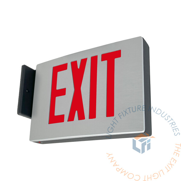 Exit Sign | Cast Aluminum Red [CA-R]