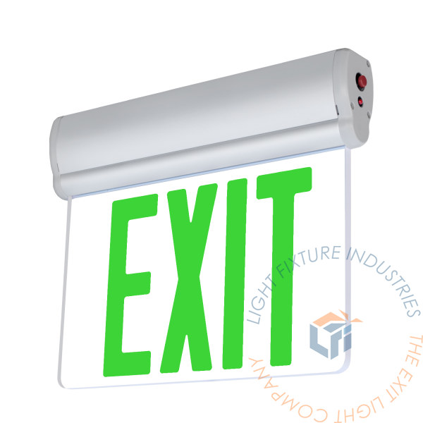 Exit Sign | RT Series Edge Lit Green [ELRT-G]