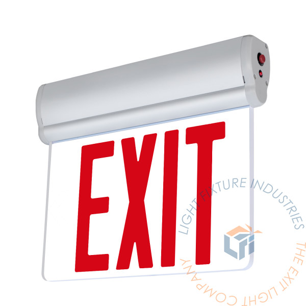 Exit Sign | RT Series Edge Lit Red [ELRT-R]