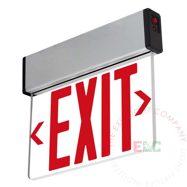 Exit Sign | SM Series Edge Lit Red [ELSM-R]