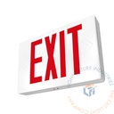 Exit Sign | Thin Red | White Housing [LEDT-R]