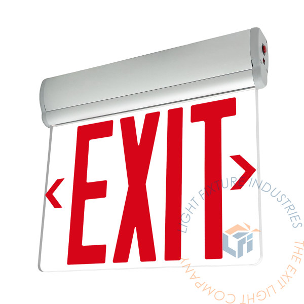 Exit Sign | RT Series NYC Approved Edge Lit Red [NYCELRT-R]