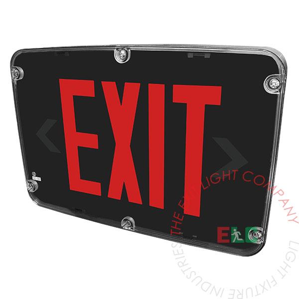 Exit Sign | Wet Location Rated NEMA 4X Red [WLEX4X-R]