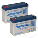 Battery | 6V 10Ah Sealed Lead Acid | 2 Pack [B6V10A-2]