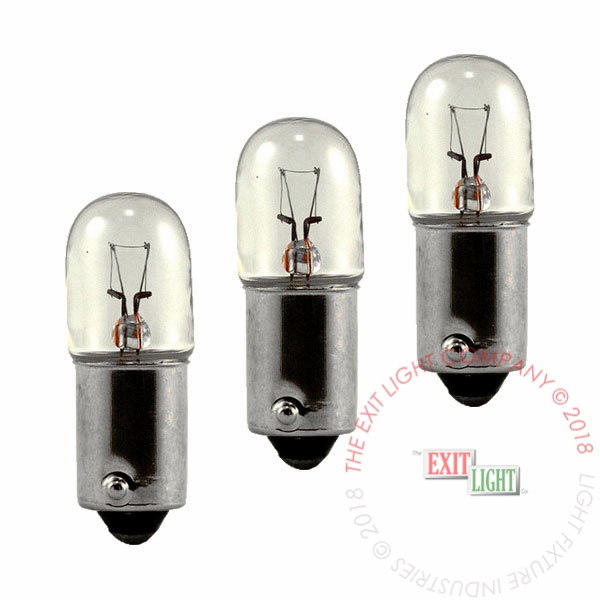 Lamp | 47 | 6.3 Volt 9 Watt | Single Contact Bayonet Base | 3 Pack [LB47-3]