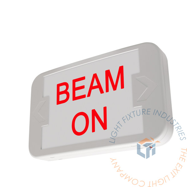 Exit Sign | Custom Wording | BEAM ON [EX-CU-BEAM-ON]