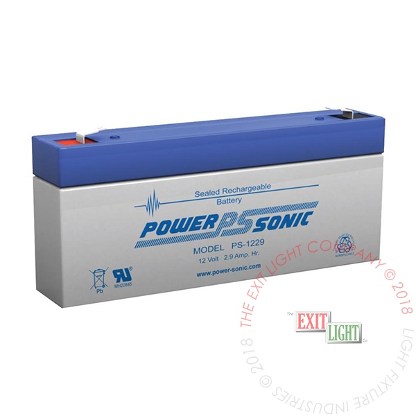 Battery | 12V 2.3Ah Sealed Lead Acid [B12V23A]