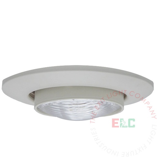 [EL-RG6] Emergency Light | Recessed 1 Head | White Housing [EL-RG6]