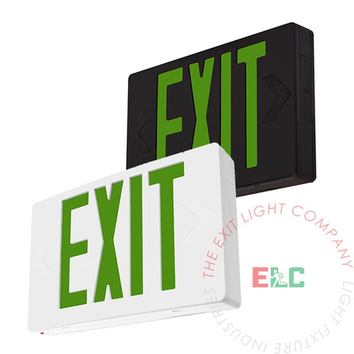 Exit Sign | Standard Green [LED-G]