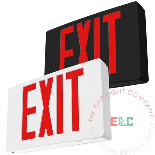 Exit Sign | Standard Red [LED-R]