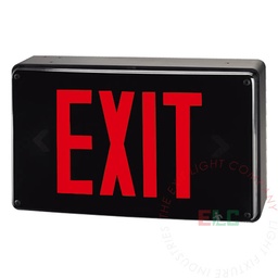 [LEDVR-R] Exit Sign | VR Series Vandal Resistant Red [LEDVR-R]