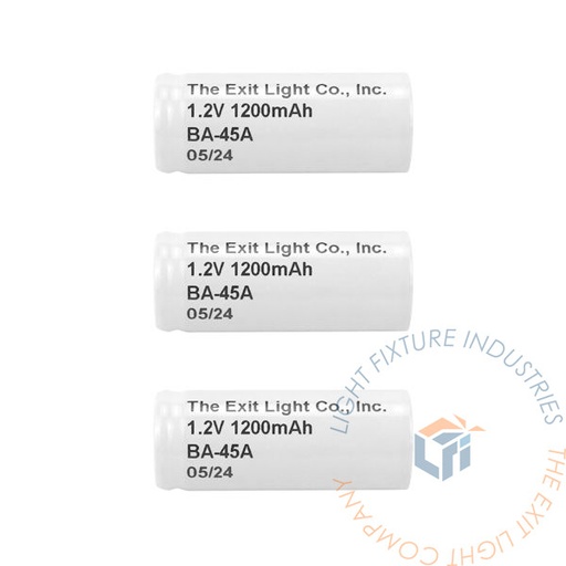 [BA-45A-3] Battery | 4/5A 1.2V 1100mAh NiCad | 3 Pack [BA-45A-3]